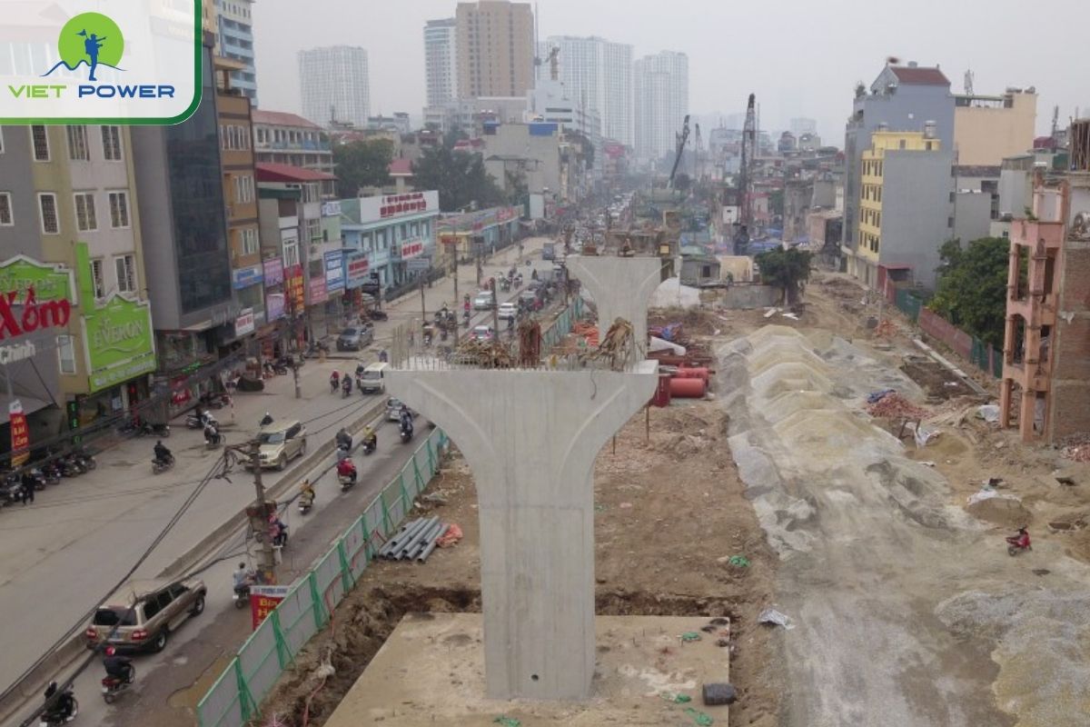 Avoid walking too close to fenced construction sites.