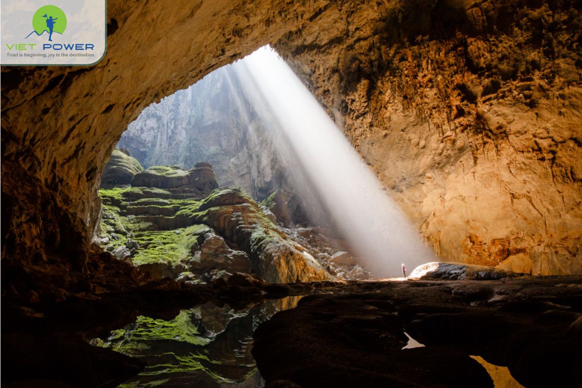 Inside Son Donog cave