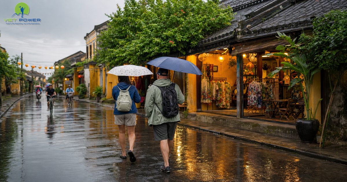 Traveling in Vietnam during the rainy season with a flexible itinerary