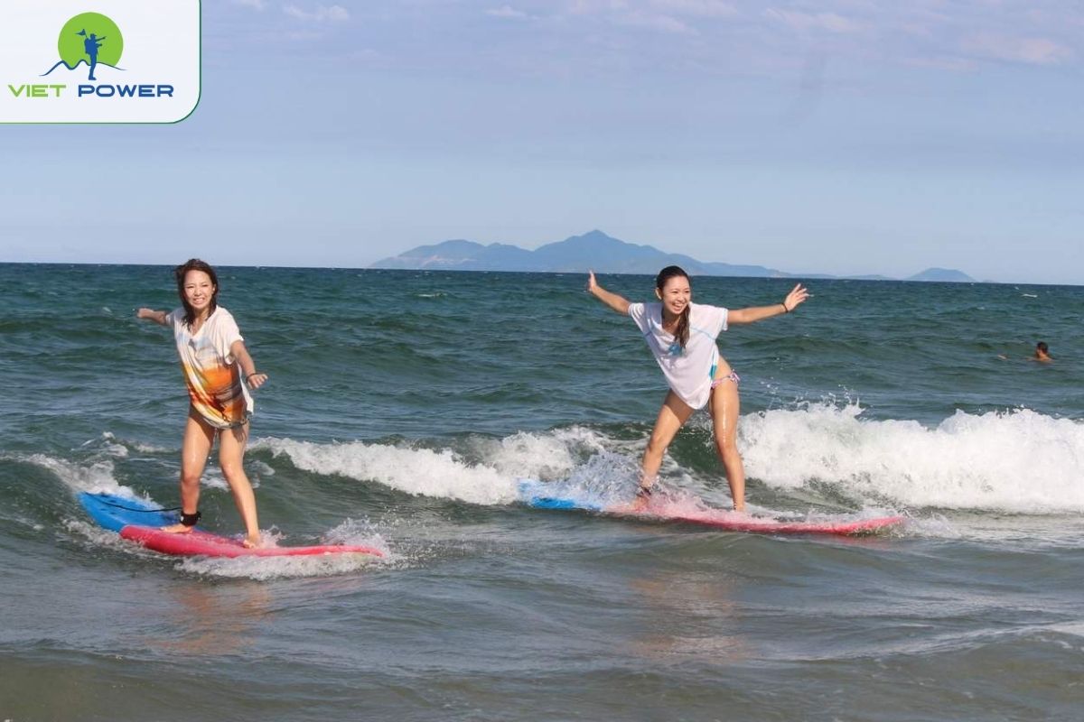 Jet skiing at the beach in May is the best time.