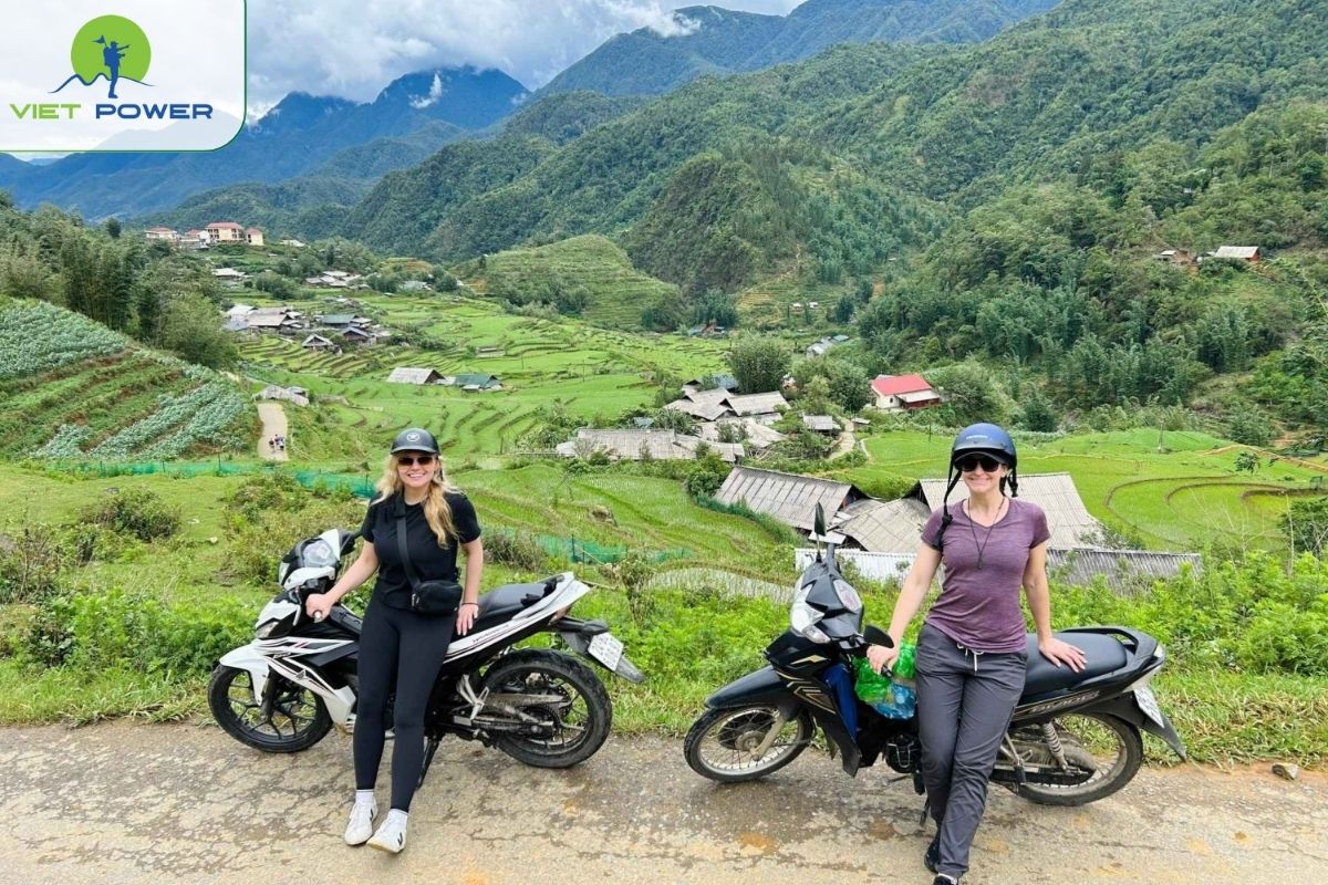 By Motorbike 