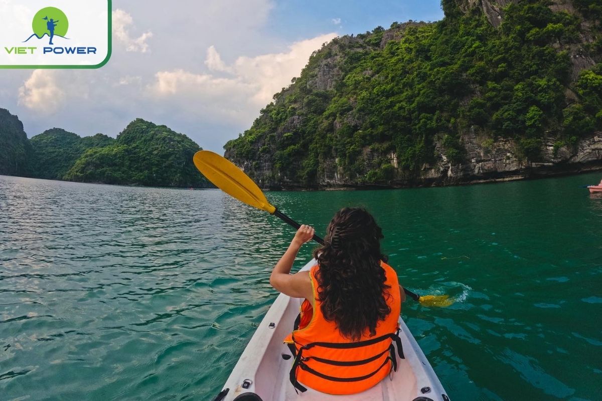 Kayaking in Tra Bau area