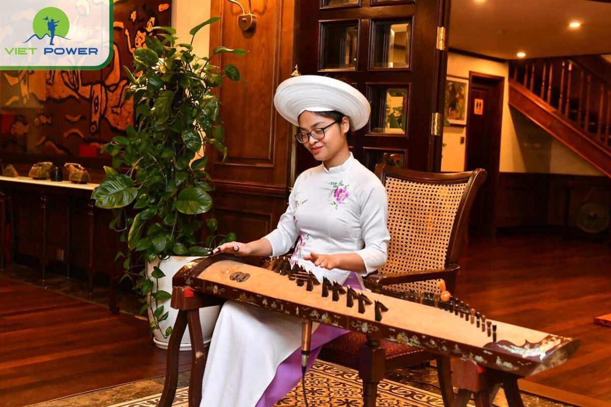 Zither performance at Le Tonkin Restaurant