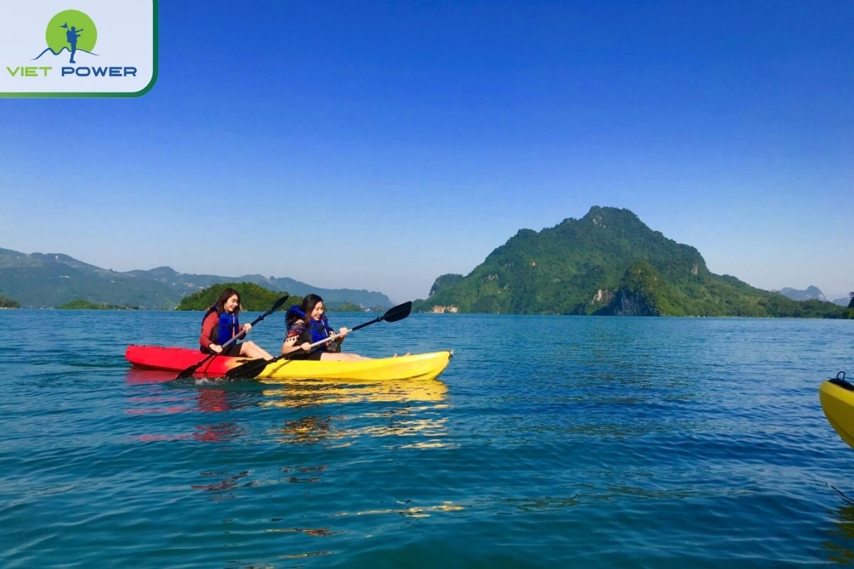 Kayaking in Ao Ech lagoon