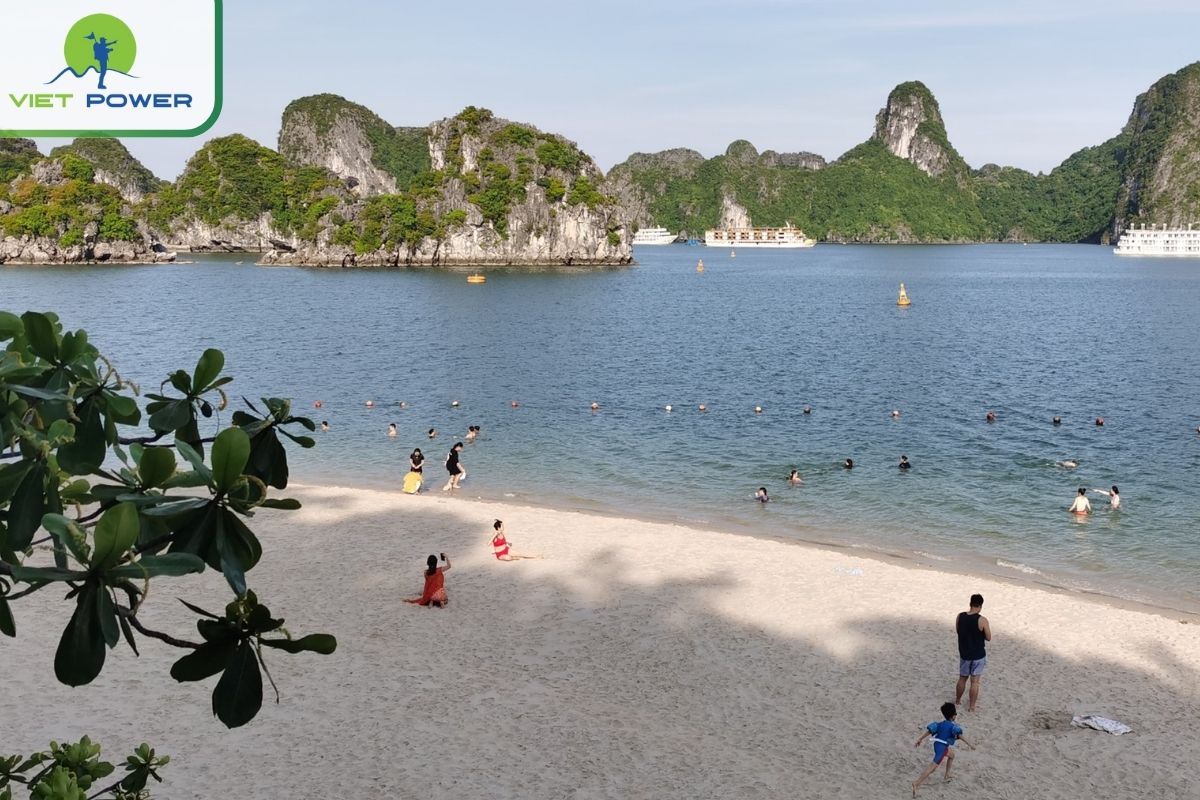 Swimming at Titop Island