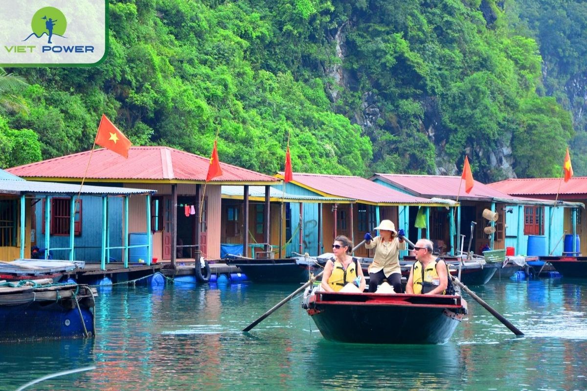 Visit local floating village