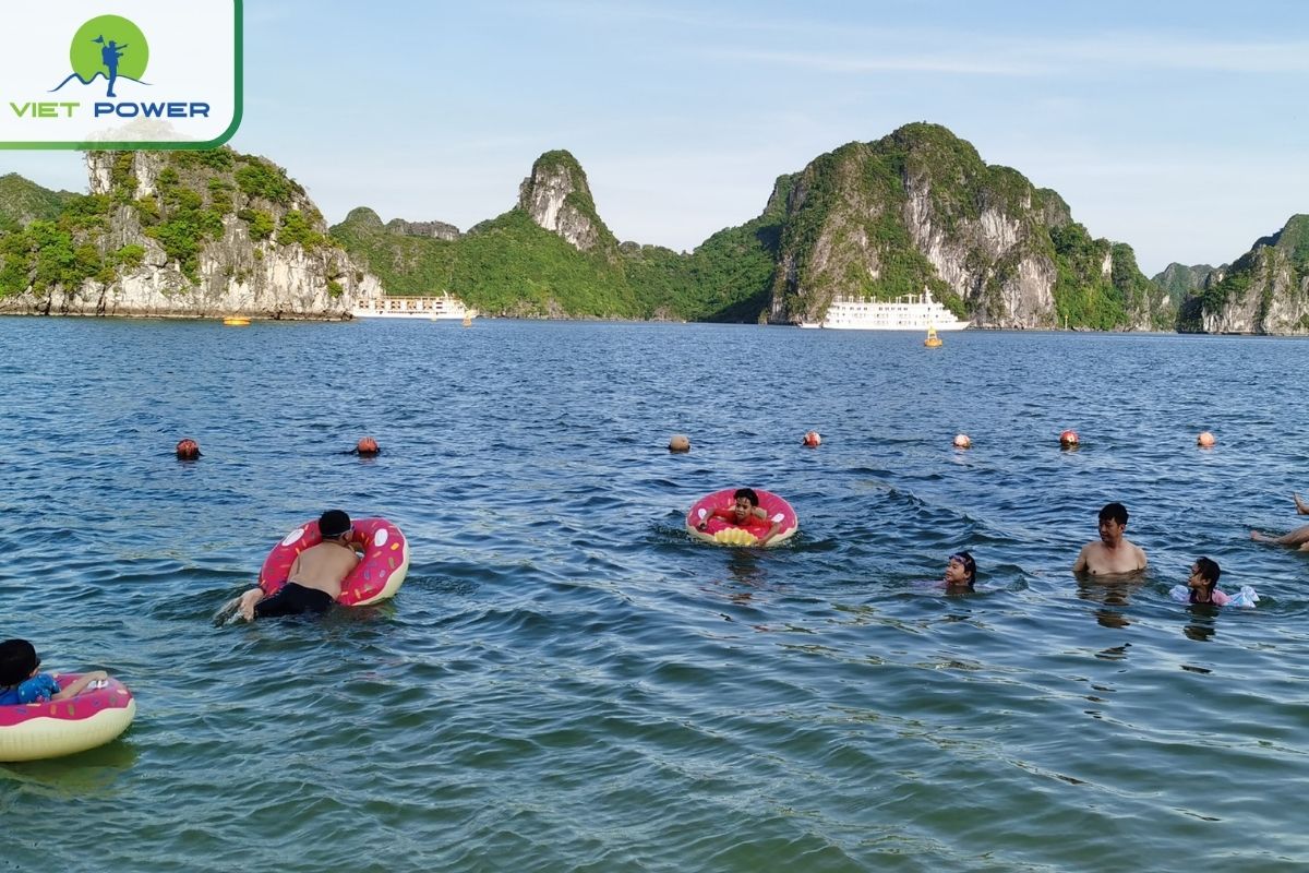 Relax with swimming at Titop Island.