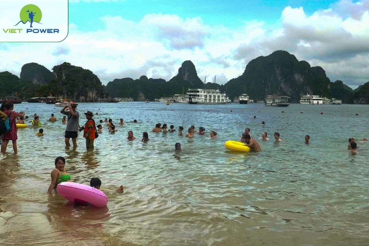 Swimming at Titop Island