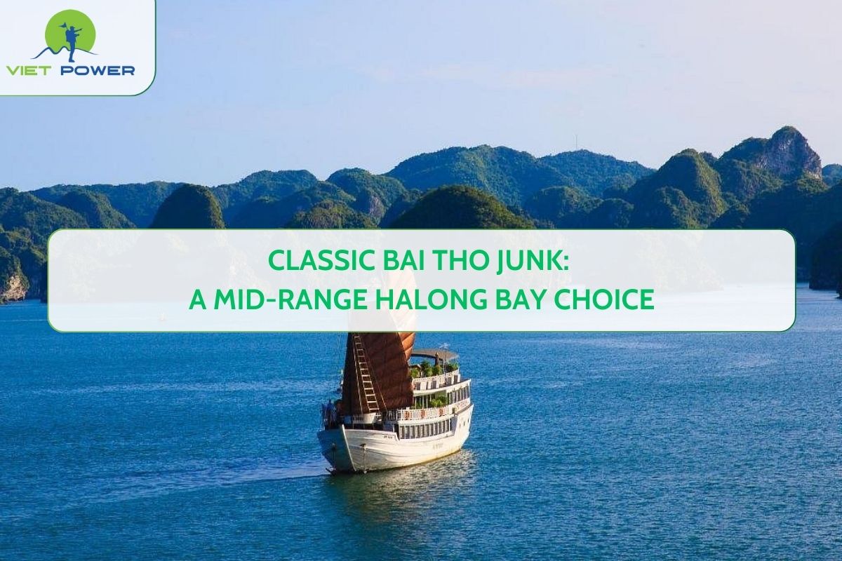 Classic Bai Tho Junk: A Mid-Range Halong Bay Choice