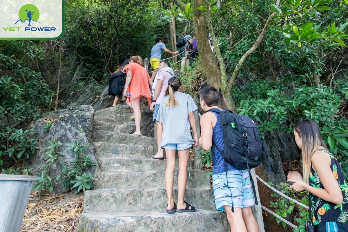 Hiking at Titop Island