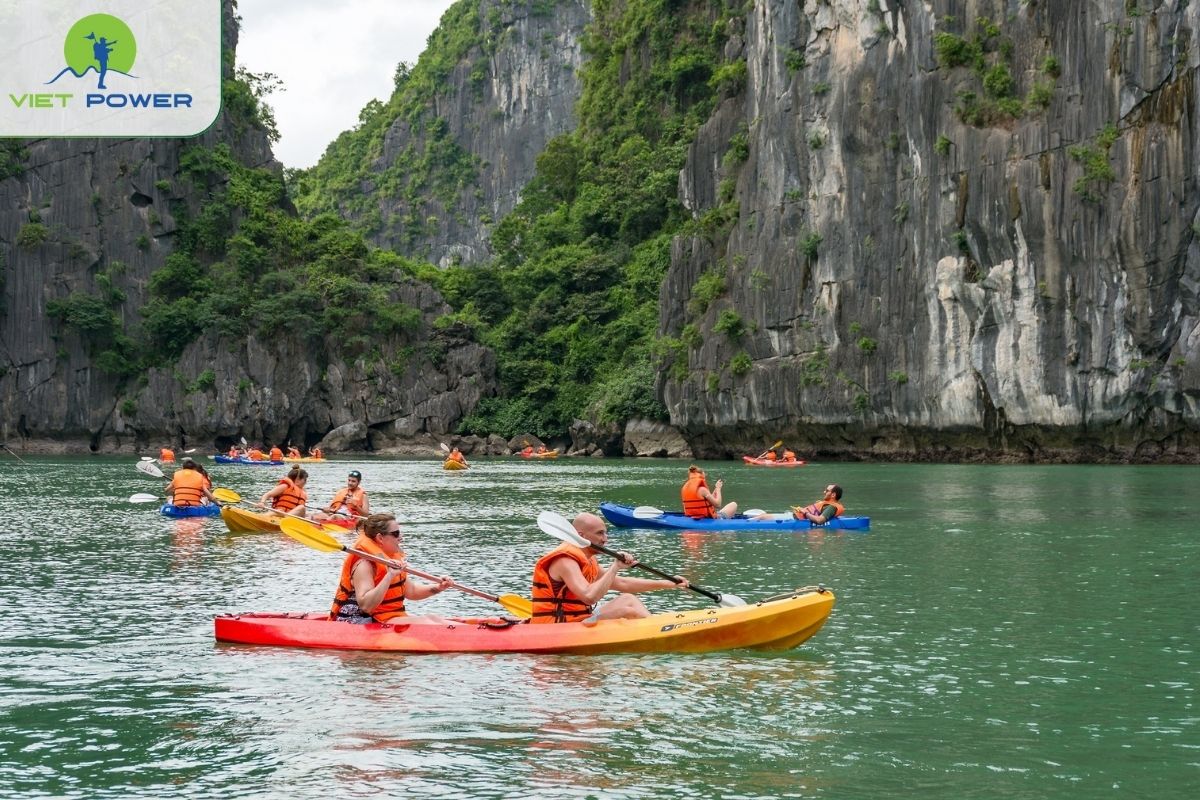 Kayaking at Tra Bau Lagoon