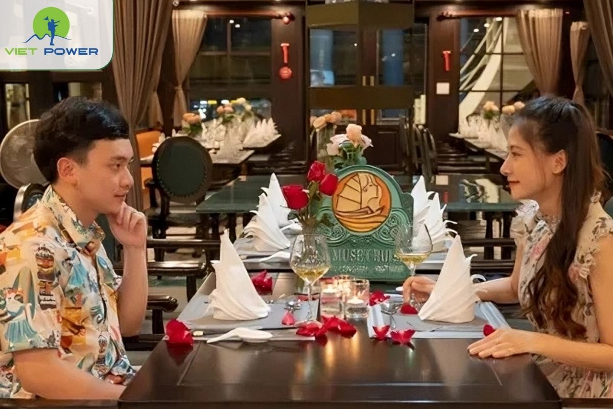 Enjoy a candlelight dinner