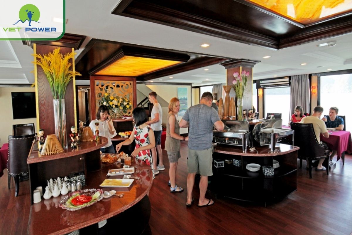 Restaurant's diverse cuisine