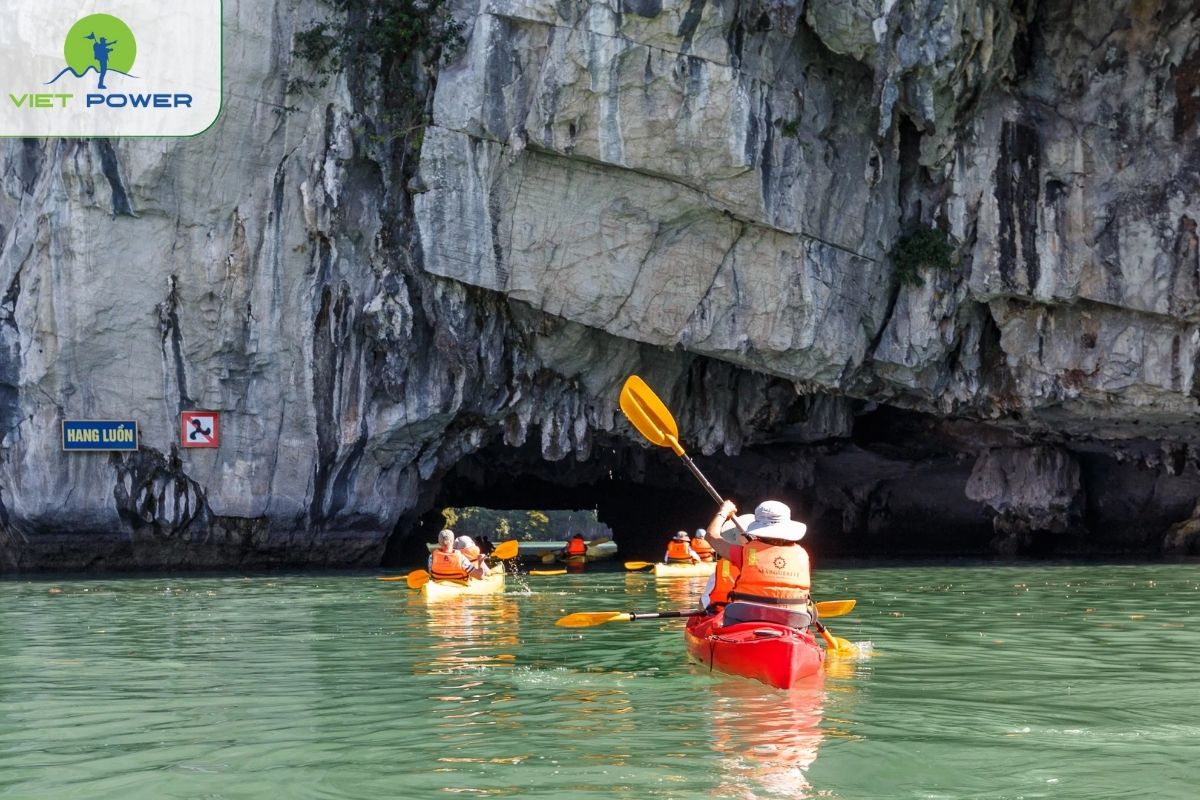 Kayaking at Luon Cave