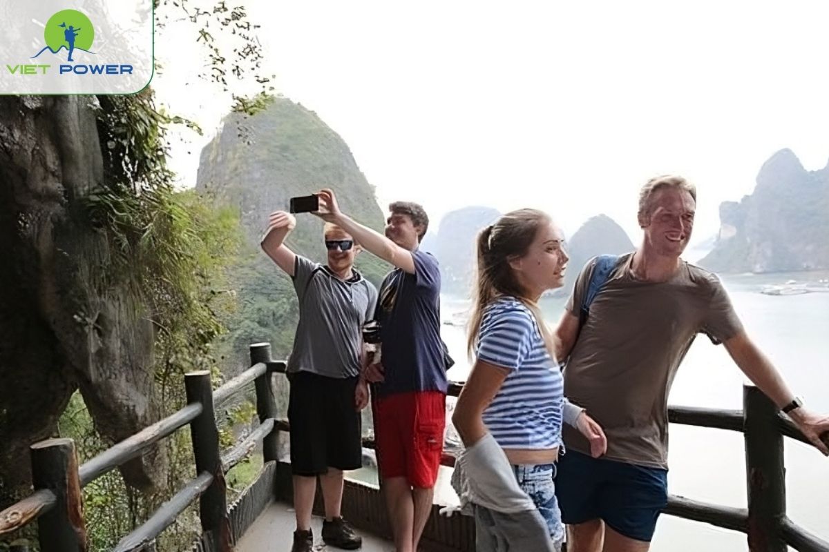 Climb to the top of Titop Island for a 360-degree panoramic view