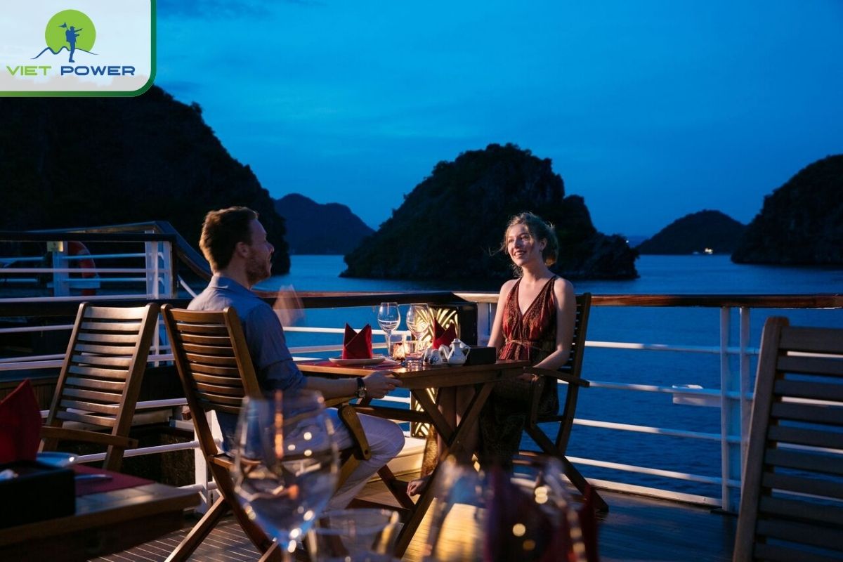 Honeymoon Dinner by Candlelight