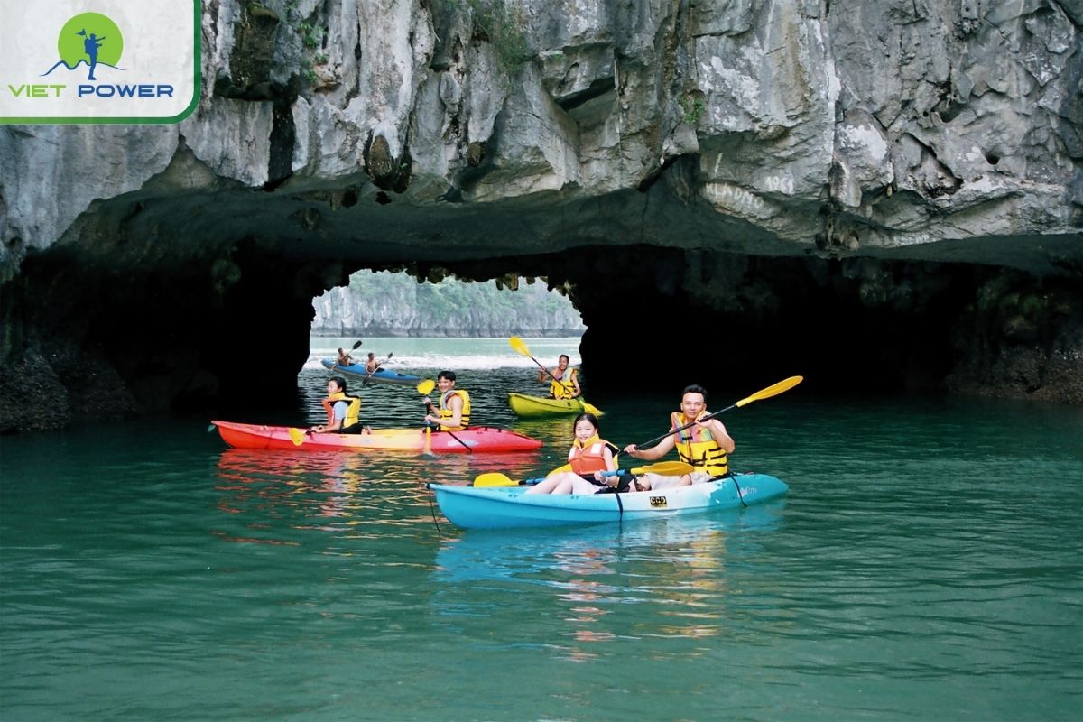 Kayaking at Dark & Bright Caves