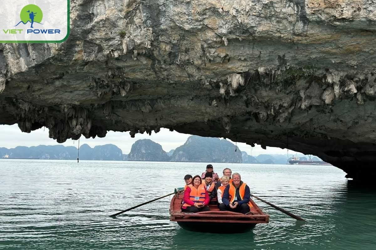 Bamboo Boat at Luon Cave