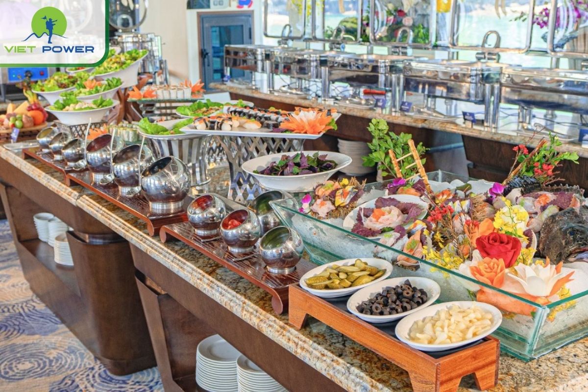 Buffet Lunch with Fresh Vietnamese Seafood