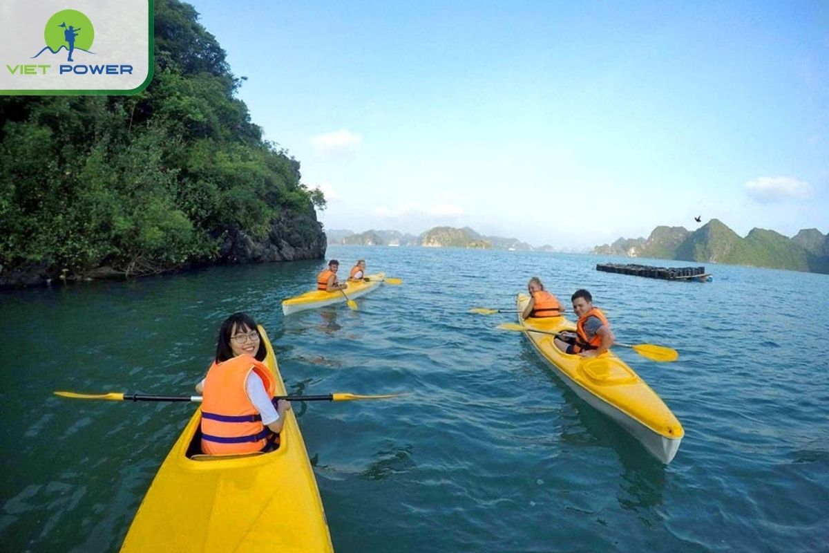  Kayaking in nearby lagoons