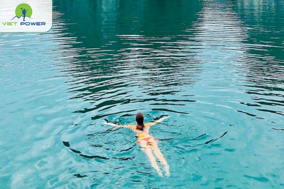 Swimming at Titop Island