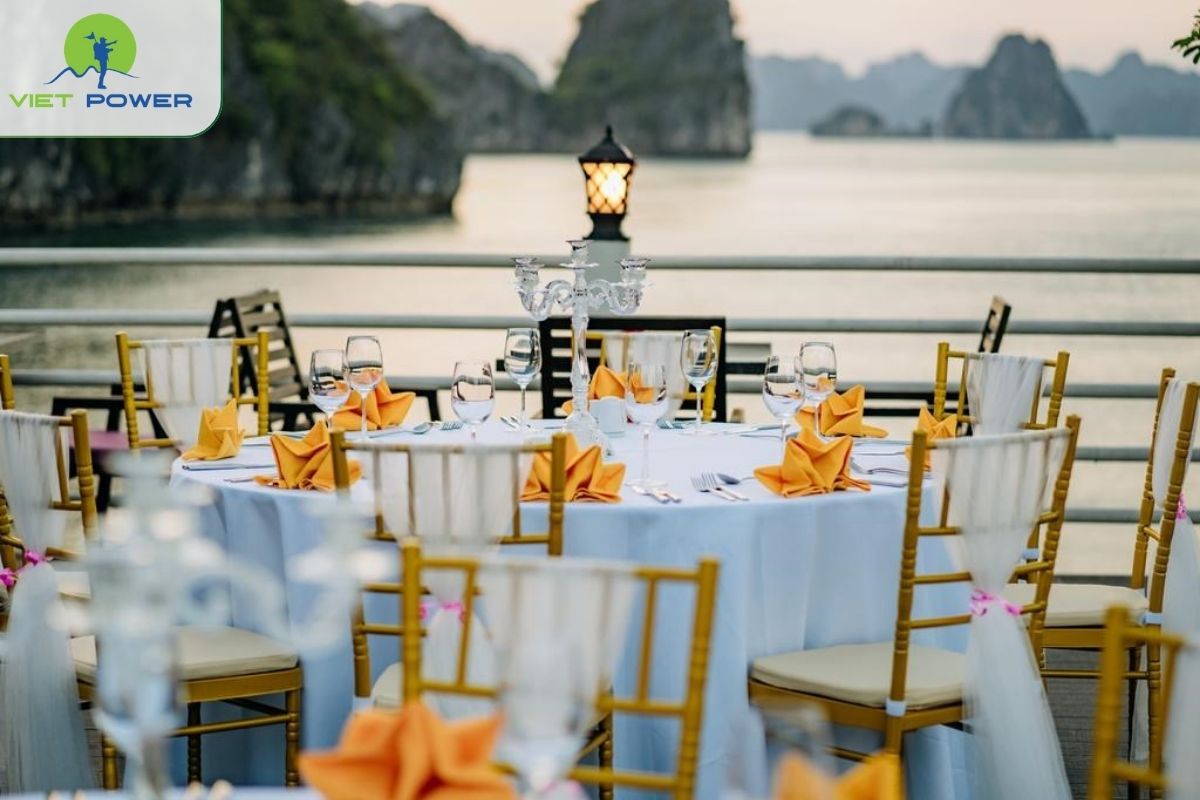 Fine Dining Restaurant on the Top Deck