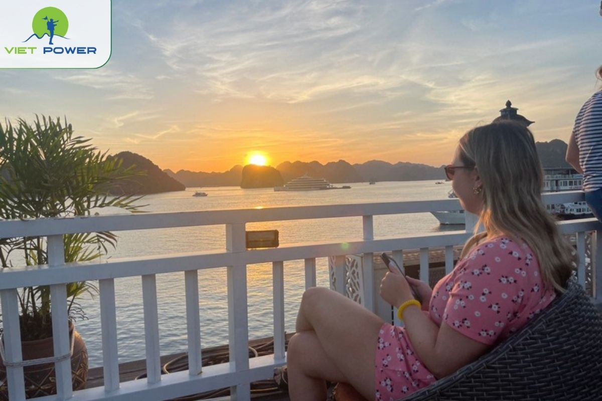 Sunset Party on Deck