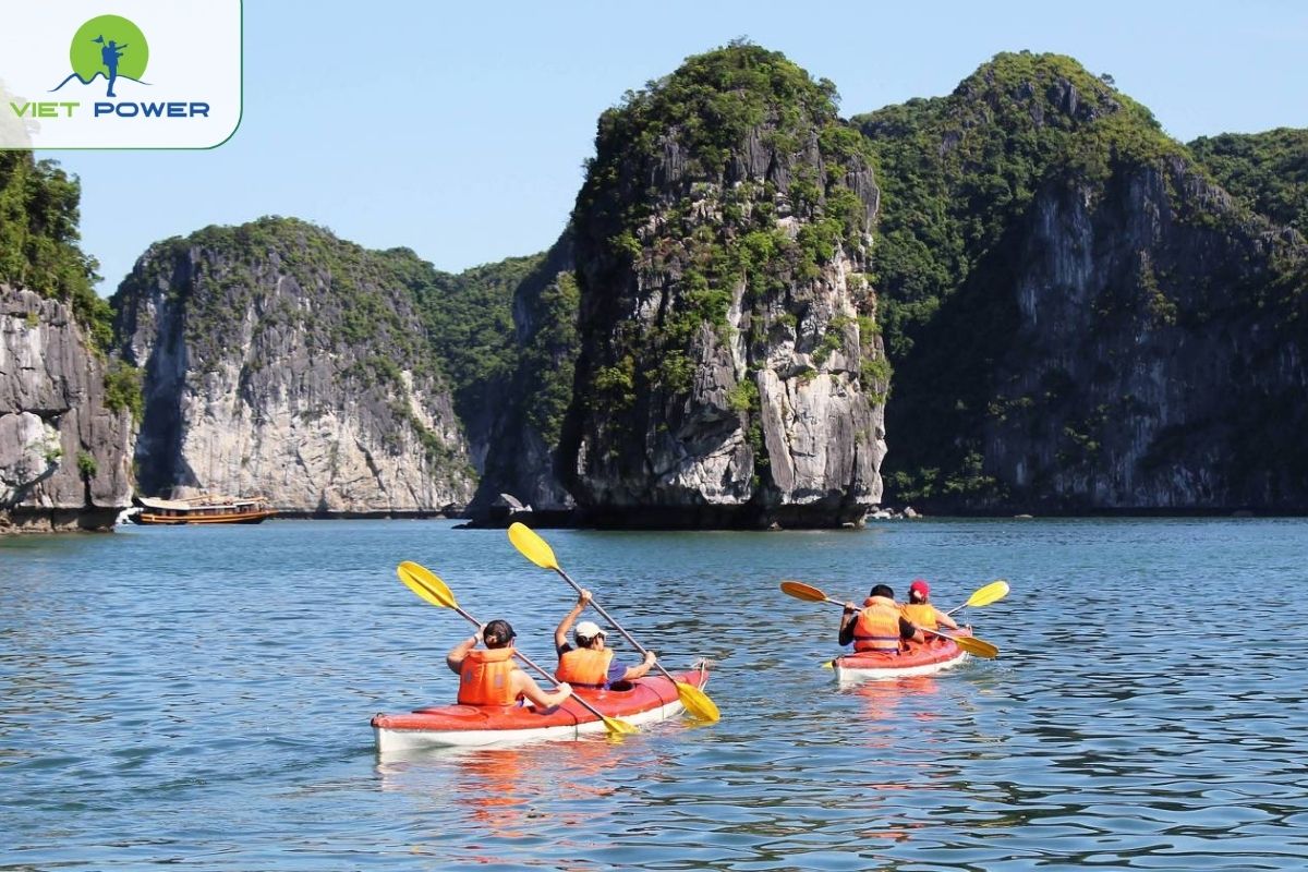 Kayaking at Ao Ech Lagoon