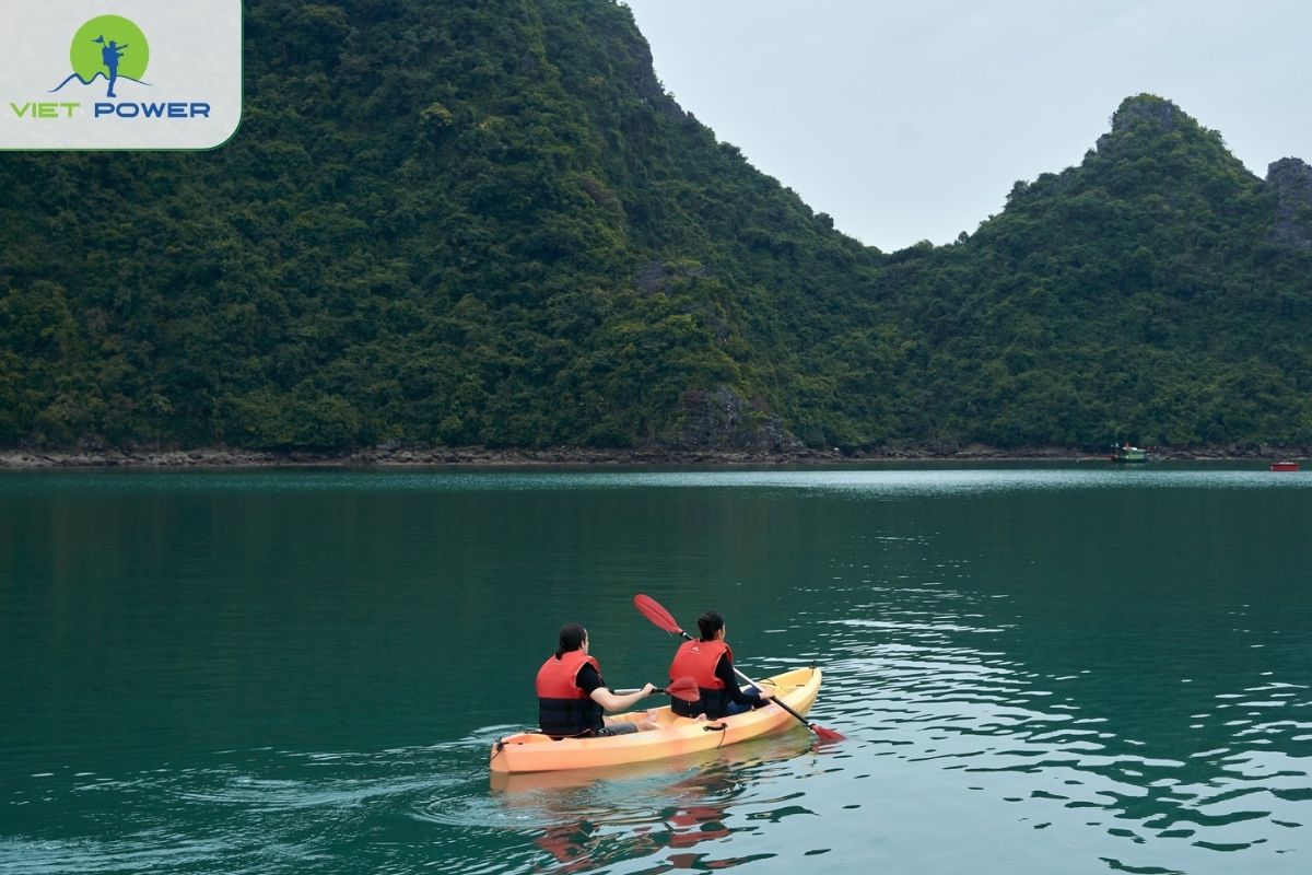 Kayaking at Tra Bau Area
