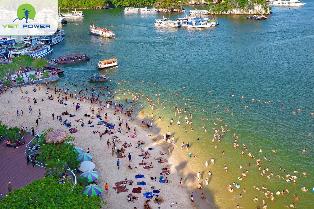 Swimming at Titop Island