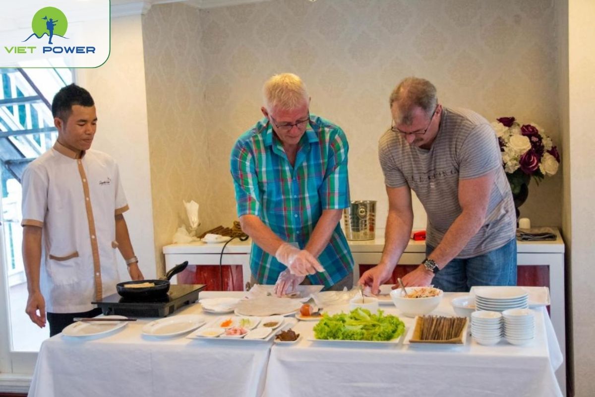 Cooking demonstration