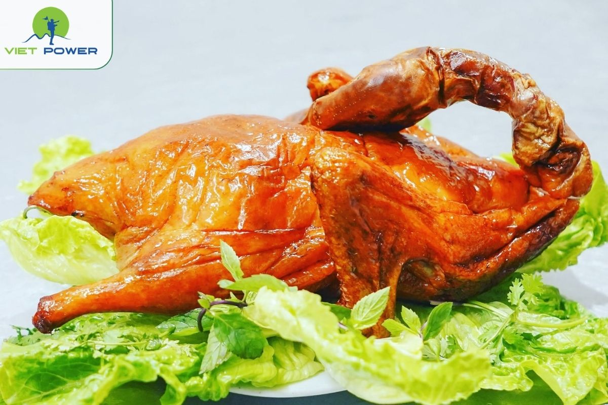 Roast Duck with Mac Mat Leaves