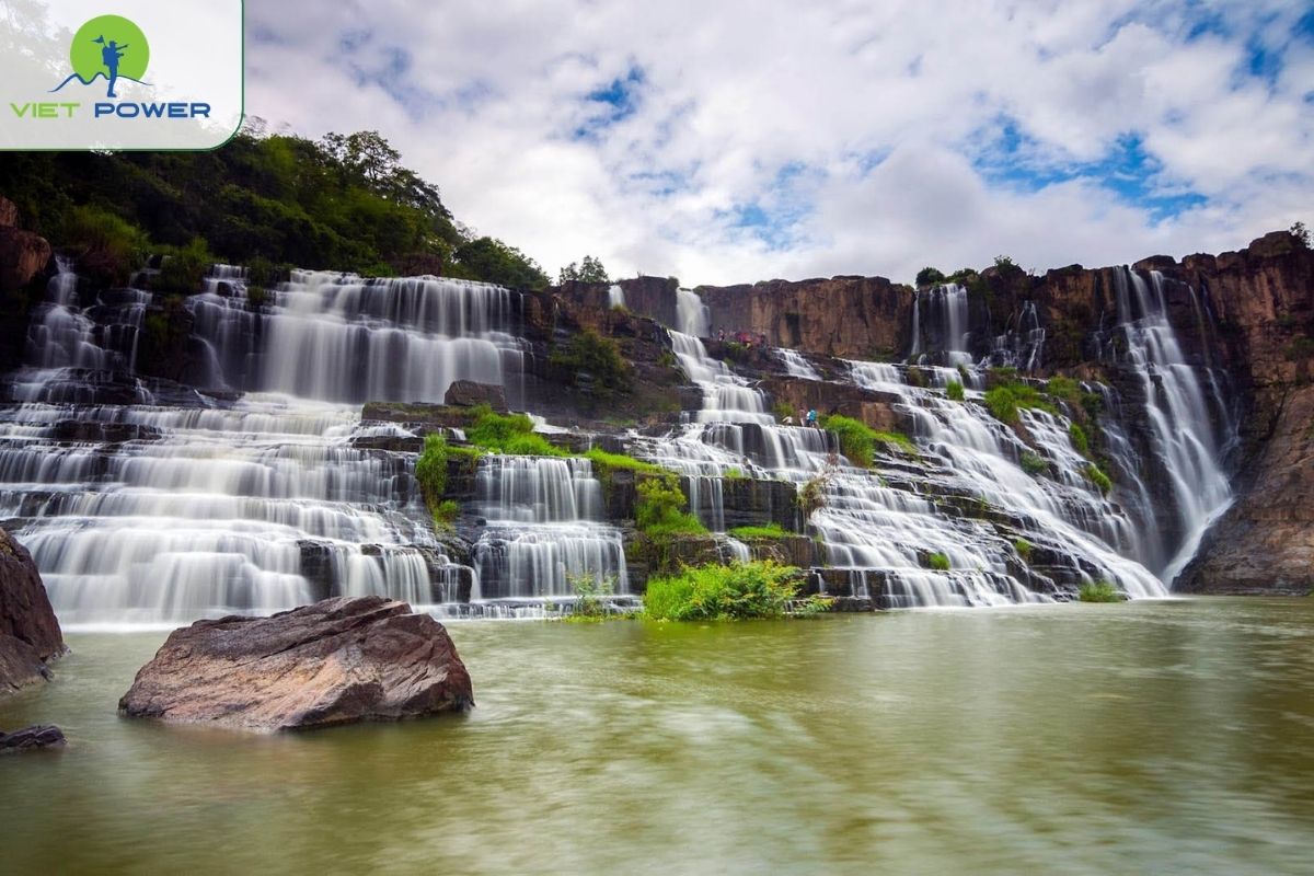 Pongour Waterfall in Duc Trong District