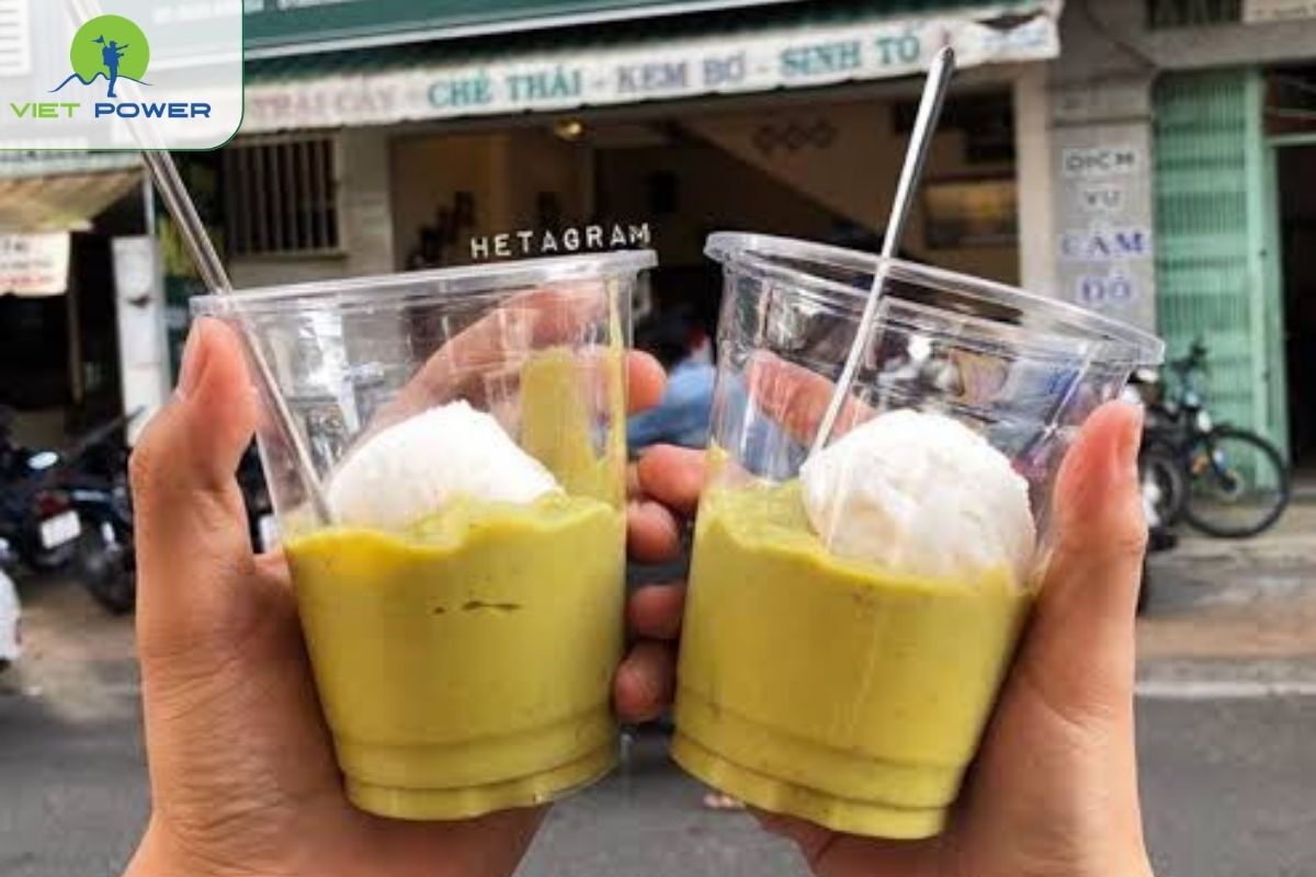 Avocado ice cream