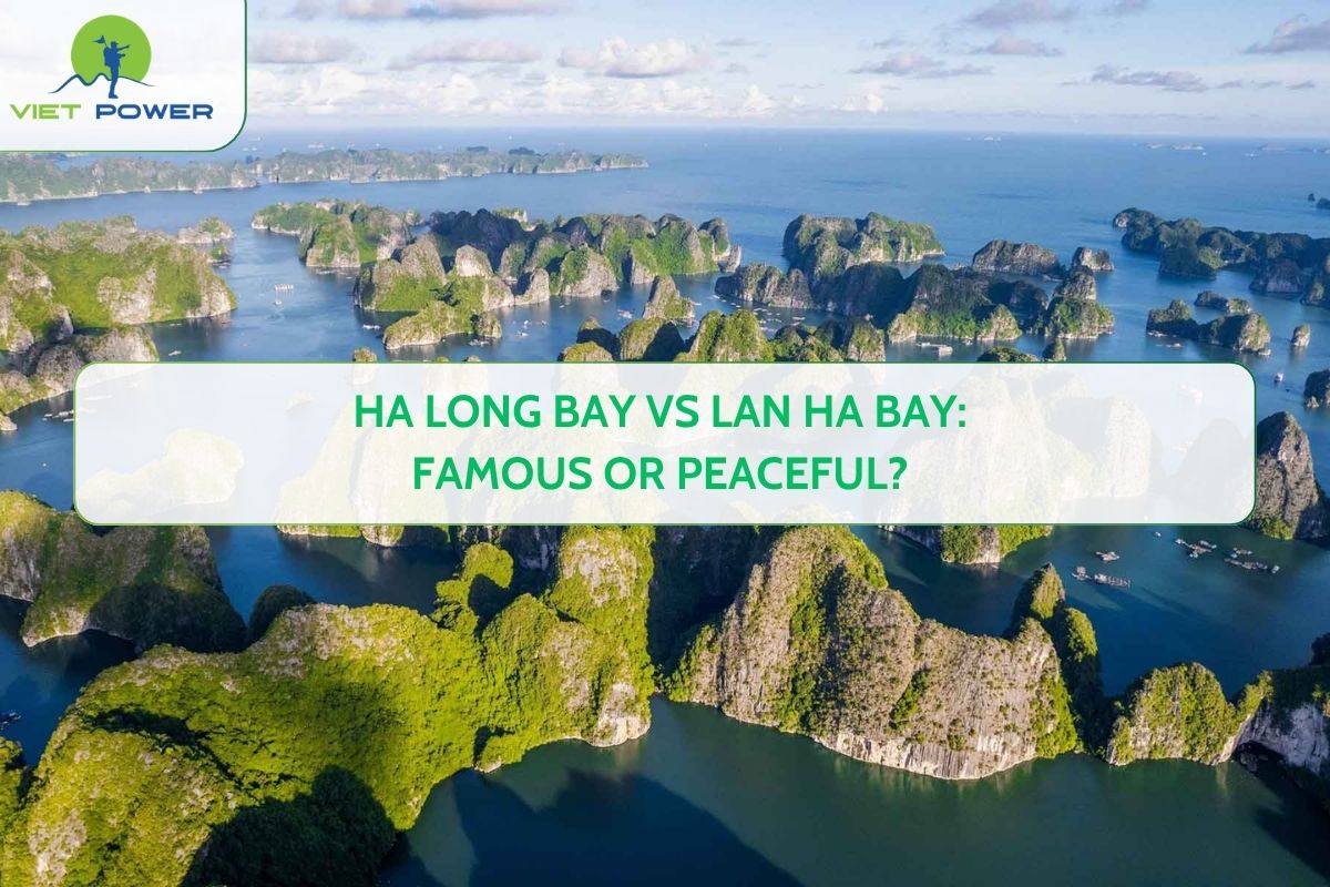 Ha Long Bay vs Lan Ha Bay: Famous or Peaceful?