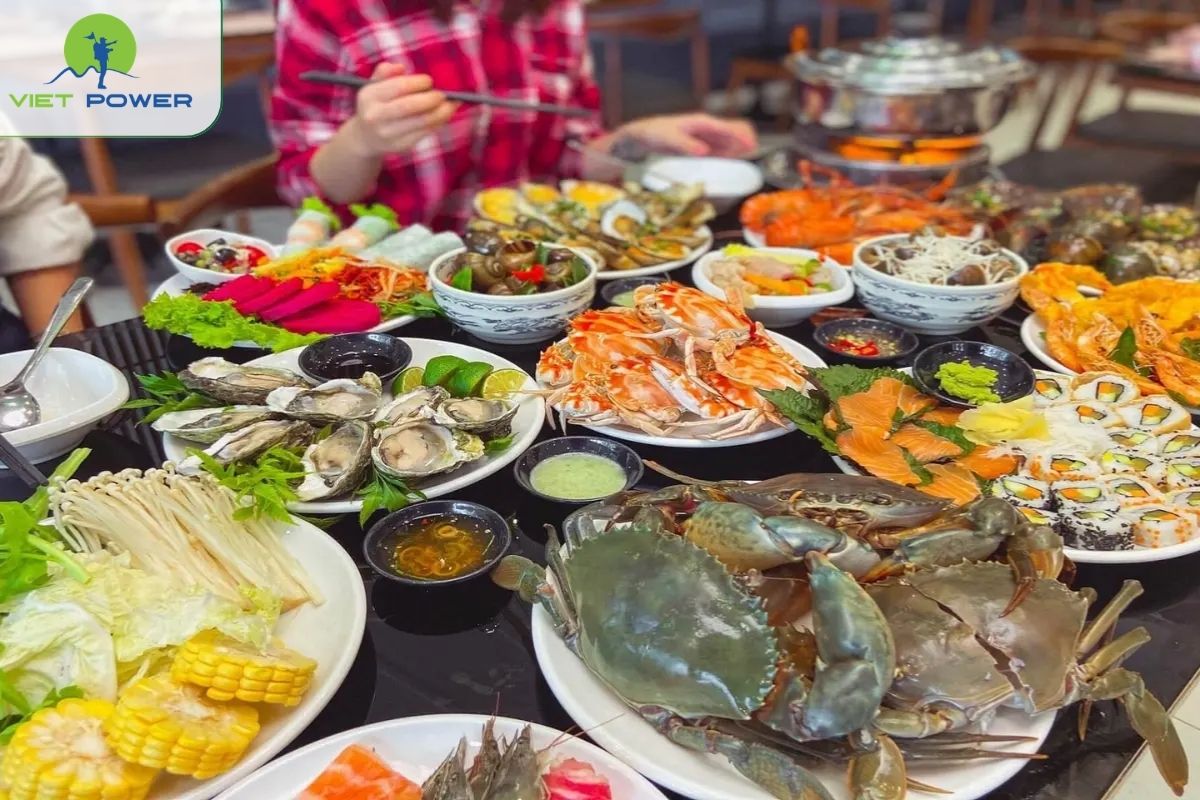  You can try fresh seafood at beachfront restaurants